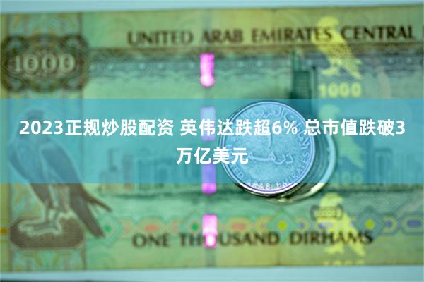 2023正规炒股配资 英伟达跌超6% 总市值跌破3万亿美元